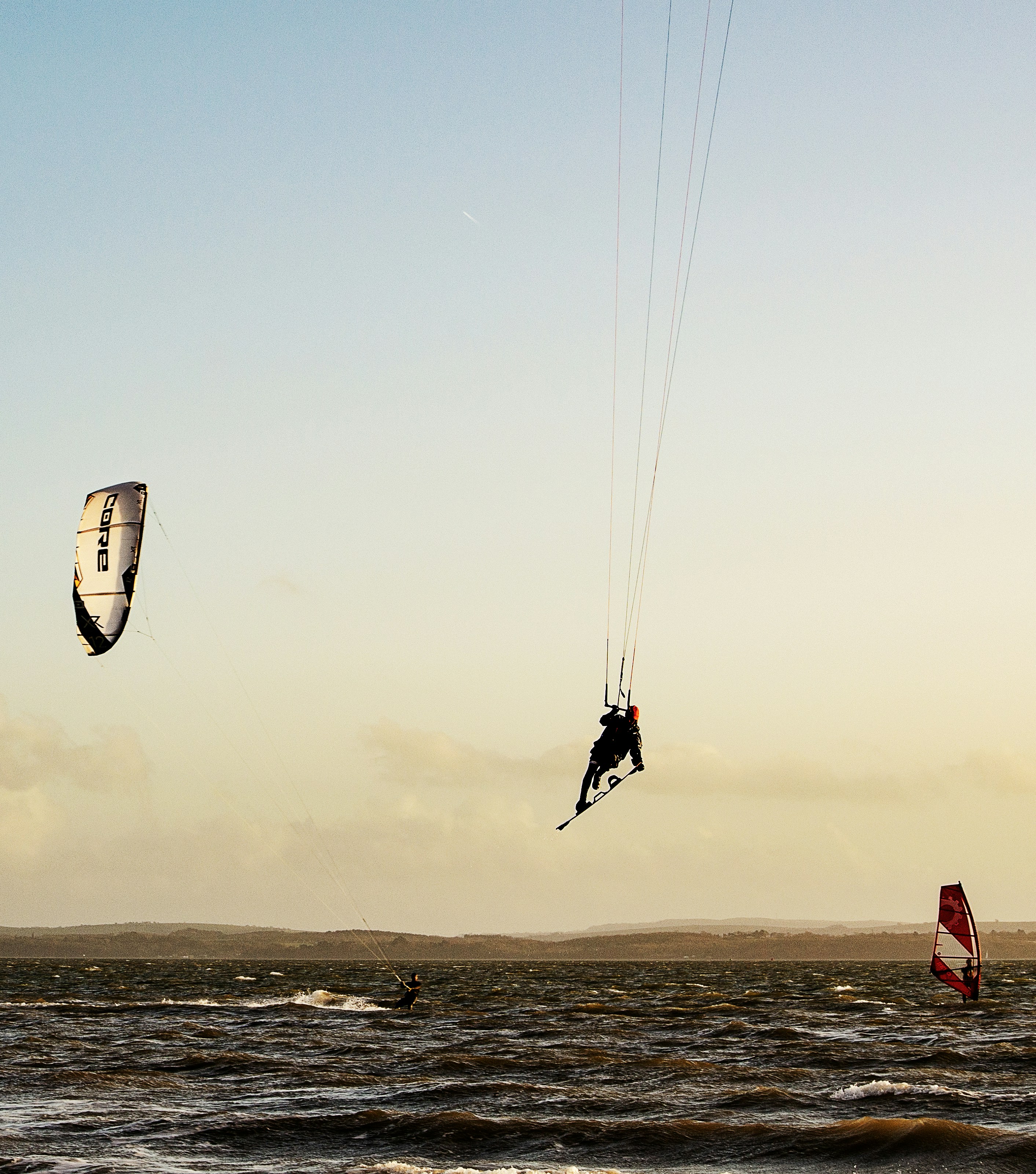 Cena editorial premium de kitesurf